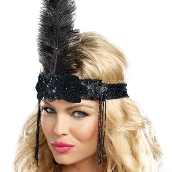 Dreamgirl Flapper Headpiece - Picture 1 of 4